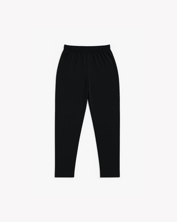 FGL - 00105 - Jet Black Girls Legging