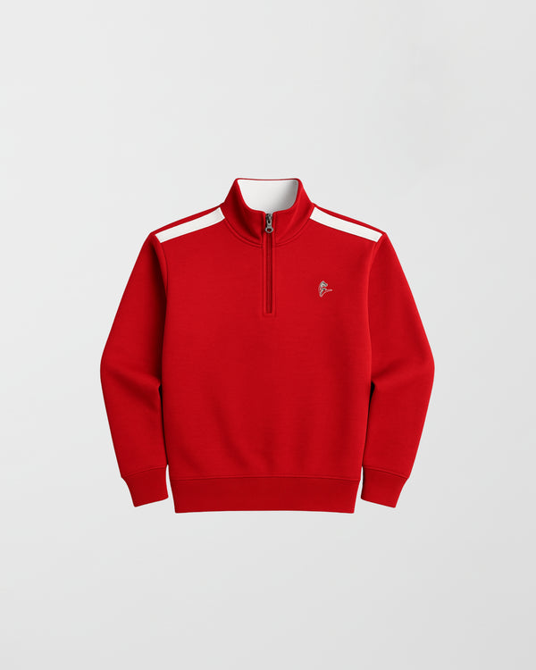 Red Velocity Mock Neck