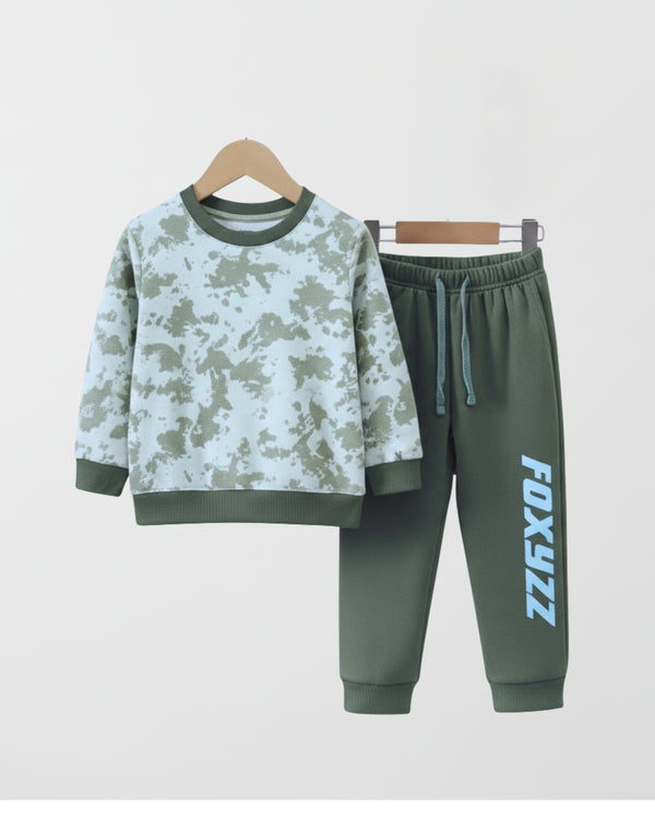 Olive Tie & Die  Tracksuit