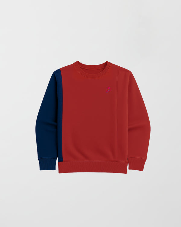 Red Dual Zone Sweatshirt
