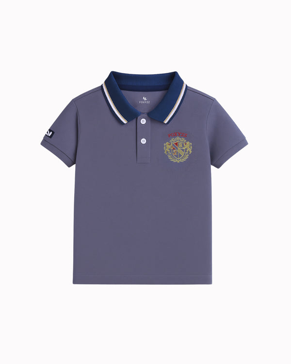 FBP-0072 - Heritage Indigo Polo - Juniors