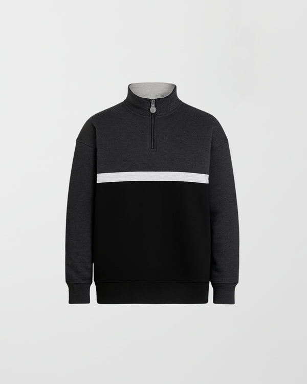 Graphite Axis Mock Neck