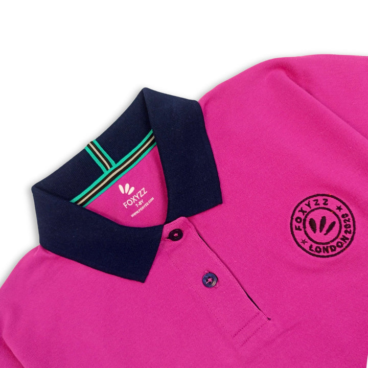FGP - 00054 - Victory Strike Flexy Polo - Girls - Foxyzz Apparel