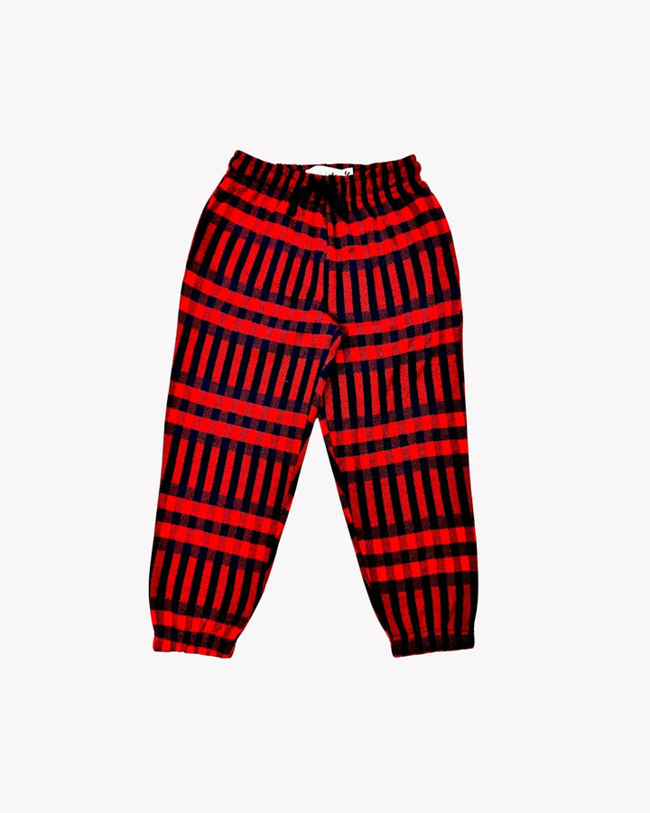 FJP - 0111 - Red Stripe Jogger Pant - Foxyzz Apparel