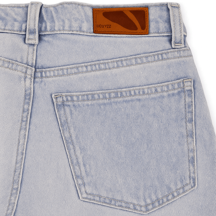 Flare Leg Ice Blue Jeans - Women - Foxyzz Apparel