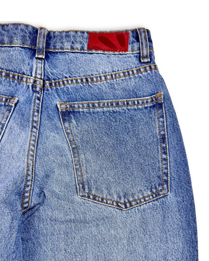 Flare Leg Light Blue Jeans - Women - Foxyzz Apparel