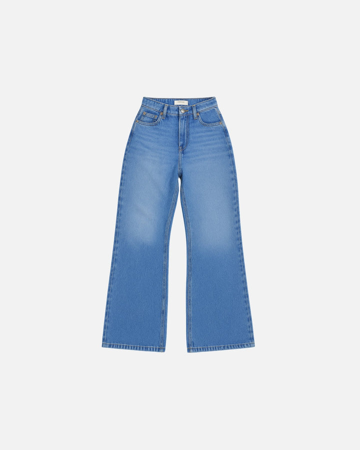 Flare Leg Light Blue Jeans - Women - Foxyzz Apparel