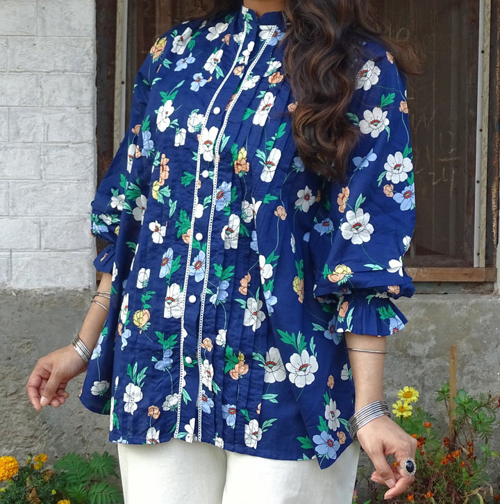 FLT - 0088 - Botanic Bliss Top - Foxyzz Apparel