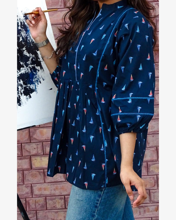 FLT - 0091 - Saling Dreams Top - Foxyzz Apparel