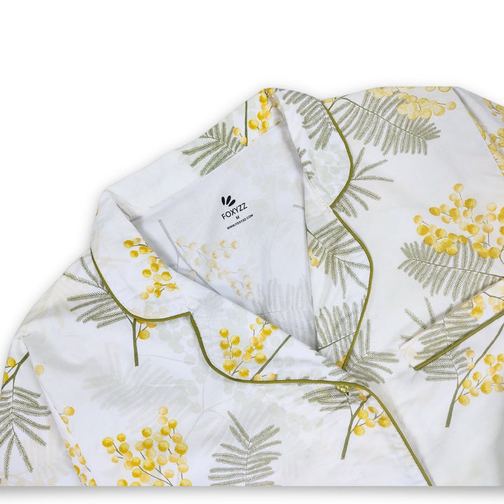 FPJS - 00035 - Amaltas PJ Set (Women) - Foxyzz Apparel