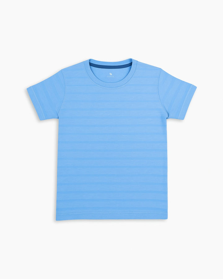 FRT - 00047 - Skyline Tee - Juniors - Blue - Foxyzz Apparel