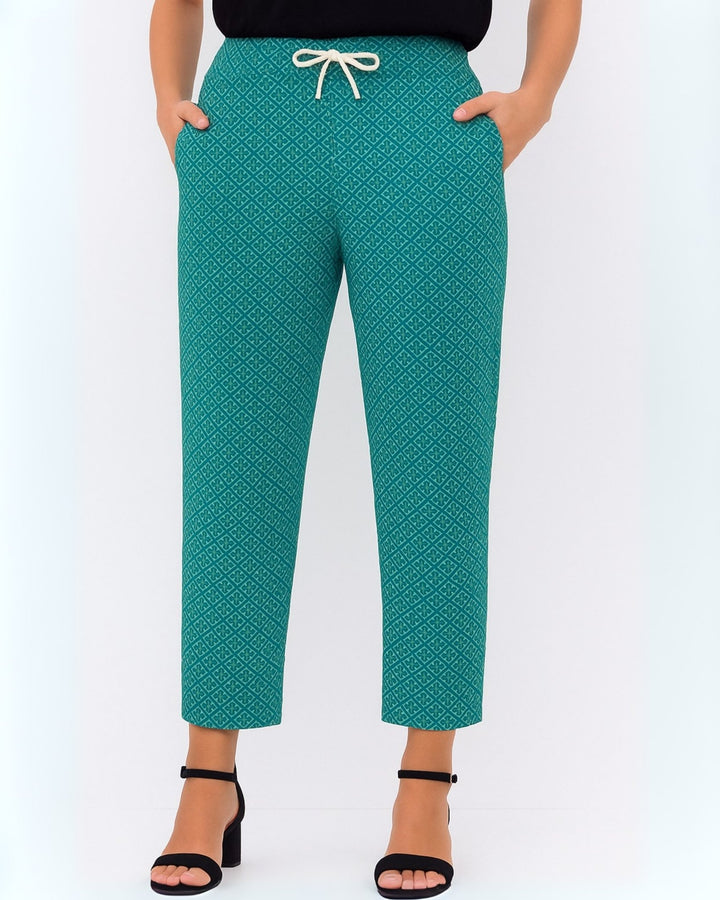 FWT - 0096 - Aqua Vibe Trouser - Foxyzz Apparel