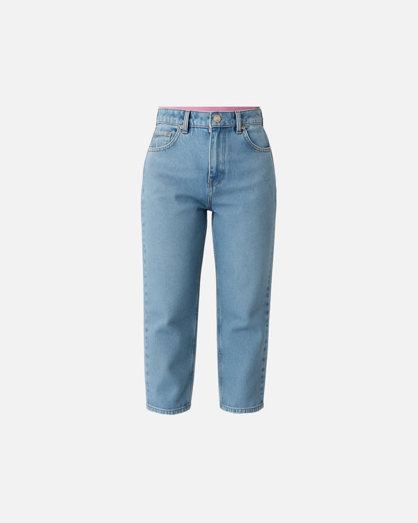 Ice Blue Slim Fit Jeans - Juniors - Foxyzz Apparel