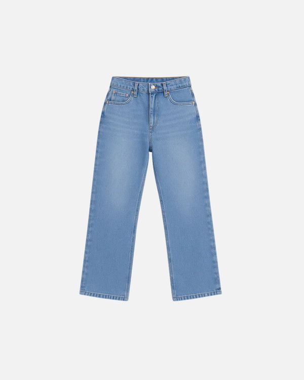 Ice Blue Straight Fit Jeans - Juniors - Foxyzz Apparel