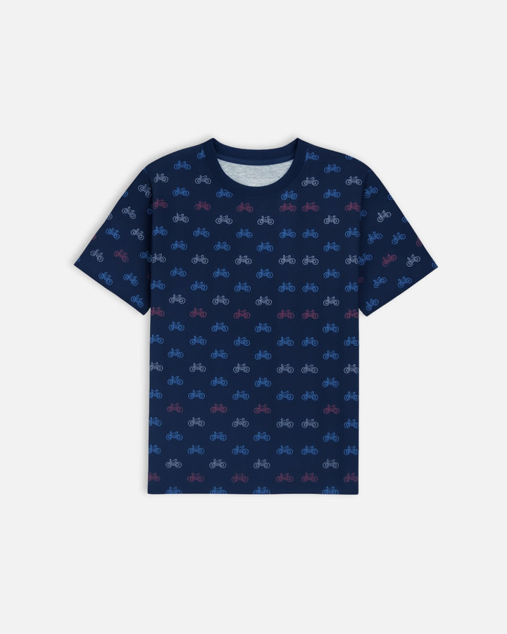 PDST - 00017 - Navy Cycle Tee (Women) - Foxyzz Apparel