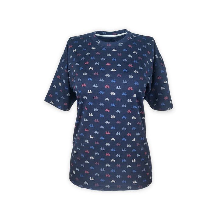 PDST - 00017 - Navy Cycle Tee (Women) - Foxyzz Apparel