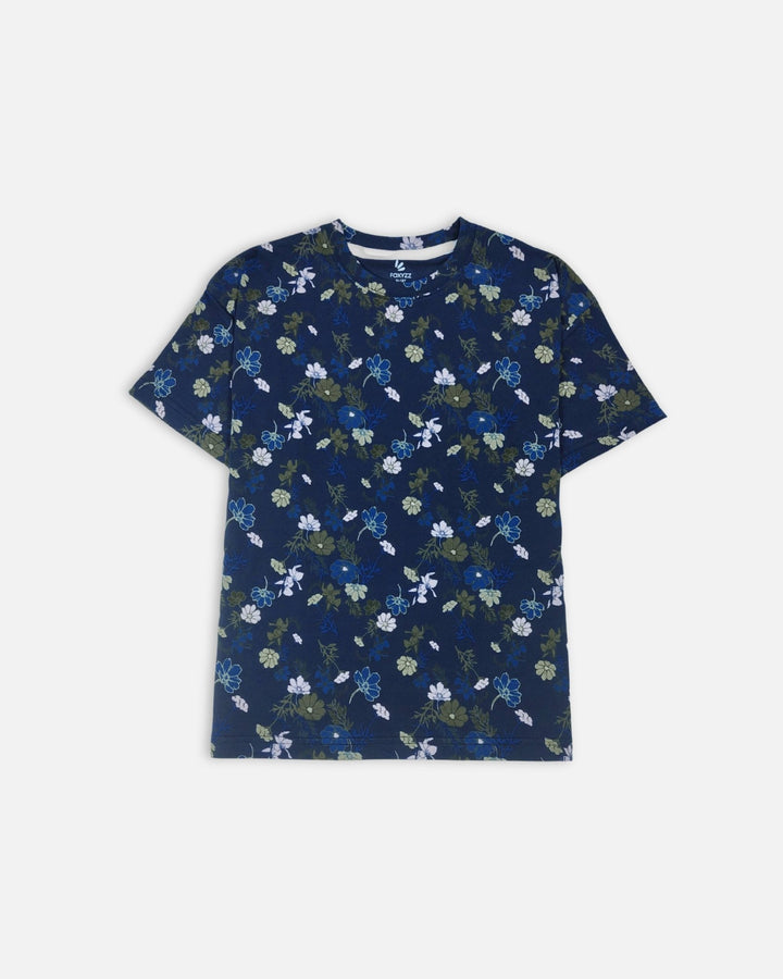 PDST - 00018 - Midnight Bloom Tee (Women) - Foxyzz Apparel