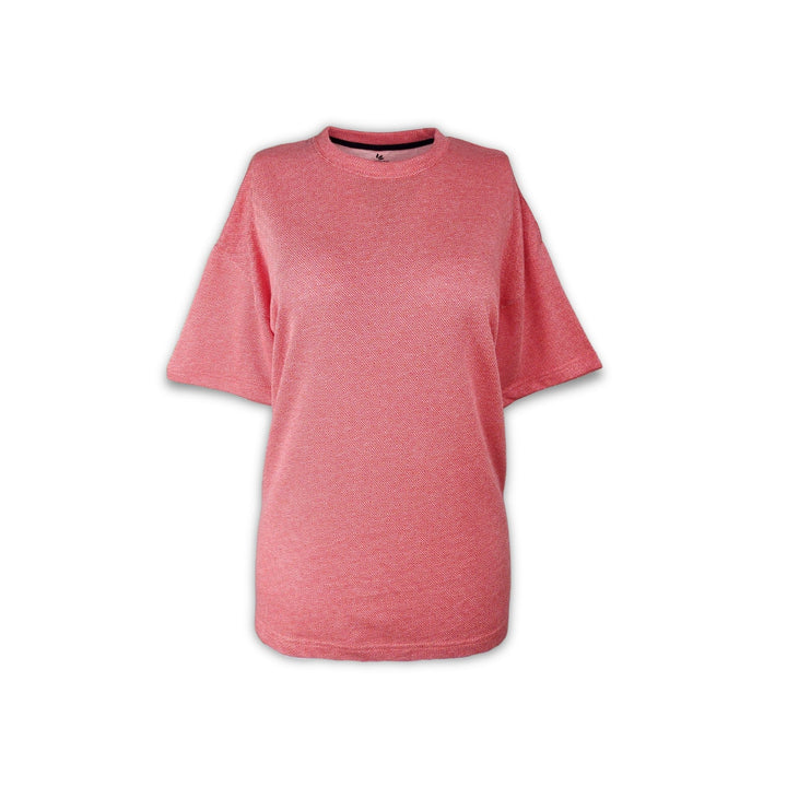 PDST - 00019 - Pink Jacquard Tee (Women) - Foxyzz Apparel