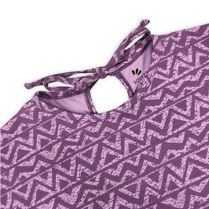 PFL - 0001 - Purple Zag Flexy (Women) - Foxyzz Apparel