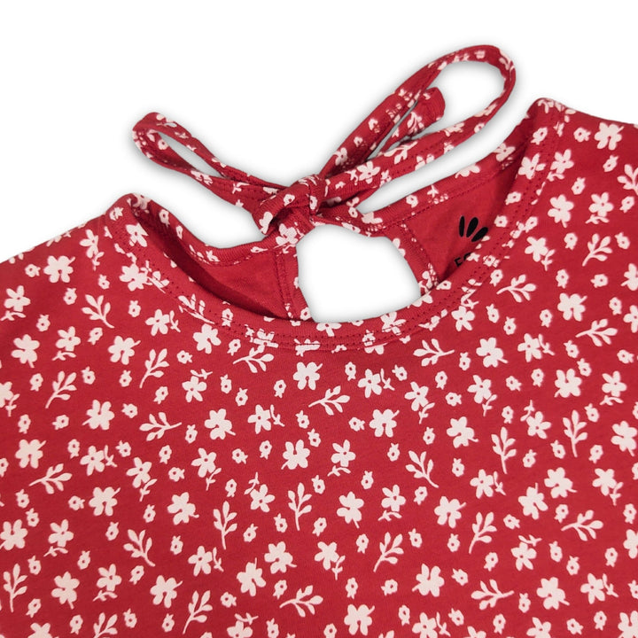 PFL - 0005 - Red Flower Flexy (Women) - Foxyzz Apparel