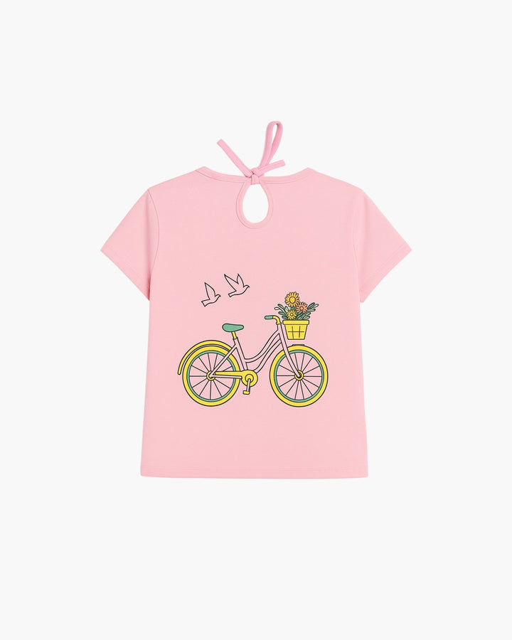 PPFL - 0065 - Pedal & Bloom Tee - Juniors - Foxyzz Apparel