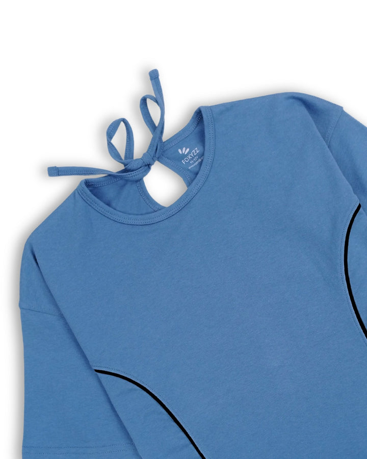PPFL - 0069 - Blue Green Beach Flexy - Juniors - Foxyzz Apparel