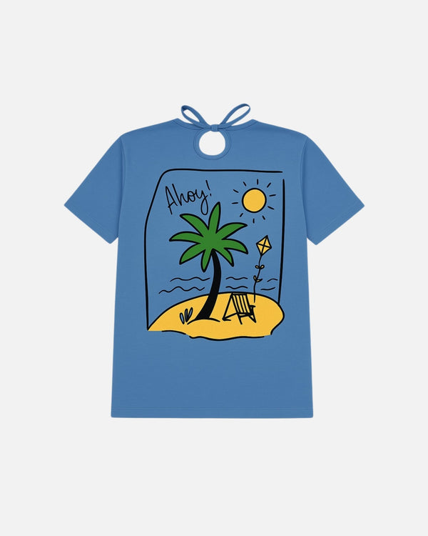 PPFL - 0069 - Blue Green Beach Flexy - Juniors - Foxyzz Apparel