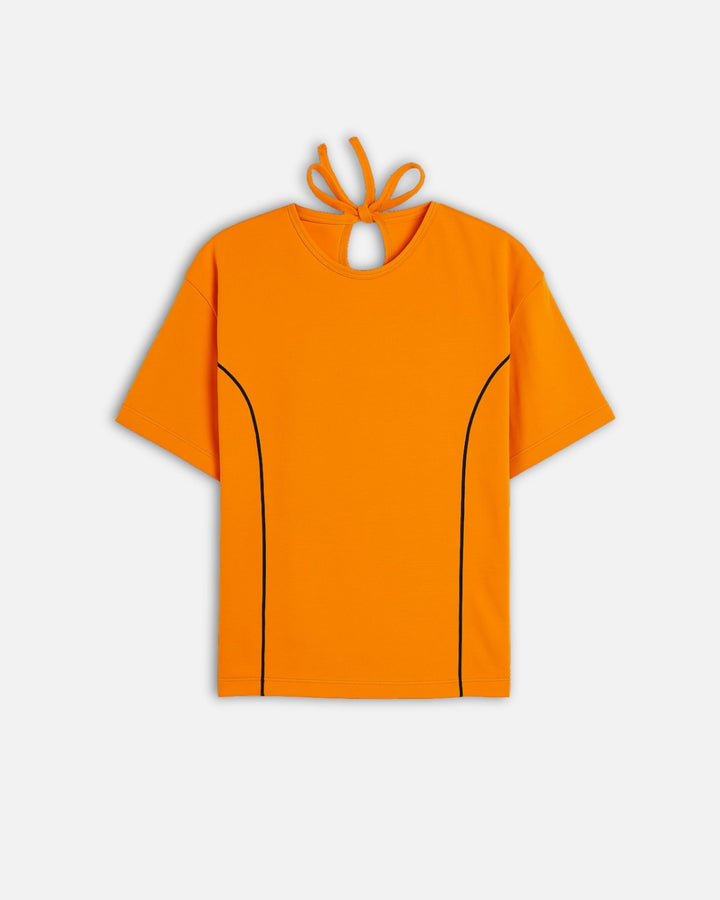 PPFL - 0072 - Orange Maze Flexy - Juniors - Foxyzz Apparel