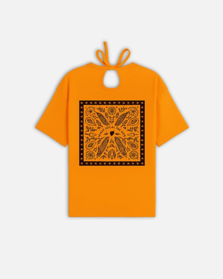 PPFL - 0072 - Orange Maze Flexy - Juniors - Foxyzz Apparel