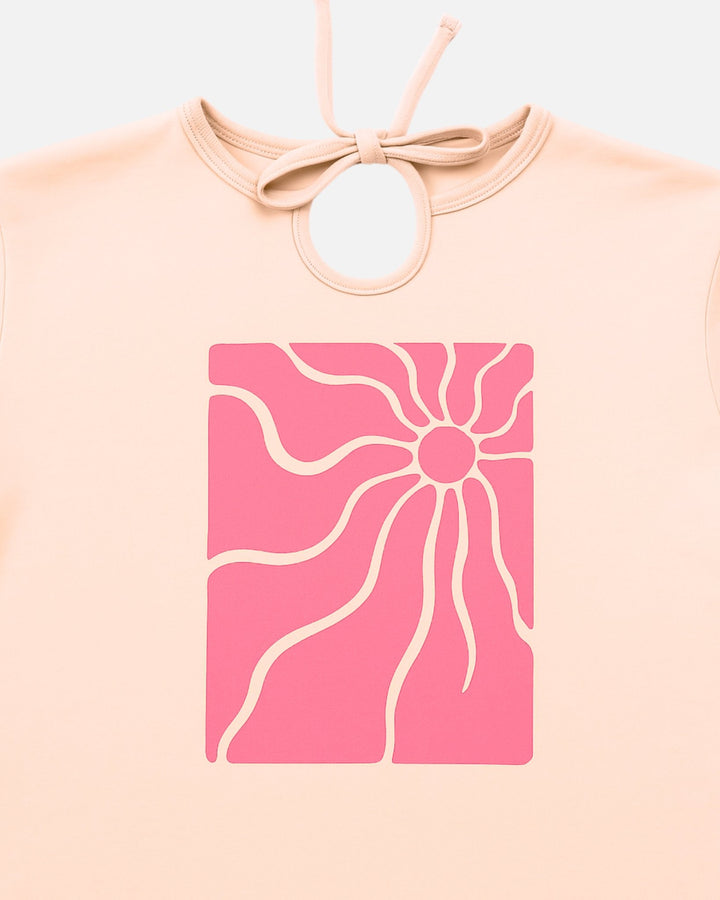 PPFL - 0073 - Blush Drift Flexy Tee - Women - Foxyzz Apparel