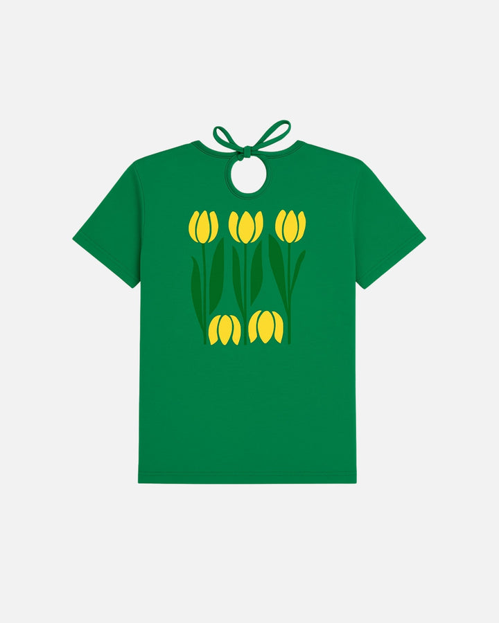 PPFL - 0079 - Tulip Garden Flexy Tee - Juniors - Foxyzz Apparel