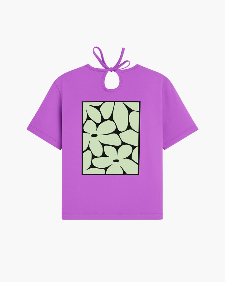 PPFL - 0080 - Vilot Vibes Flexy Tee - Women - Foxyzz Apparel