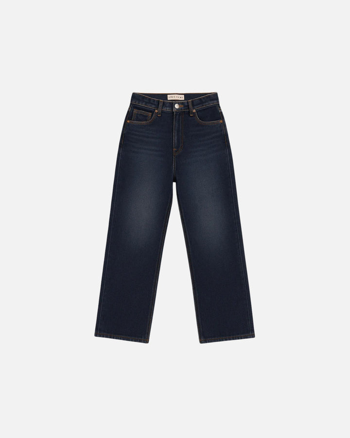 Straight Leg Dark Tint Olive Jeans - Women - Foxyzz Apparel