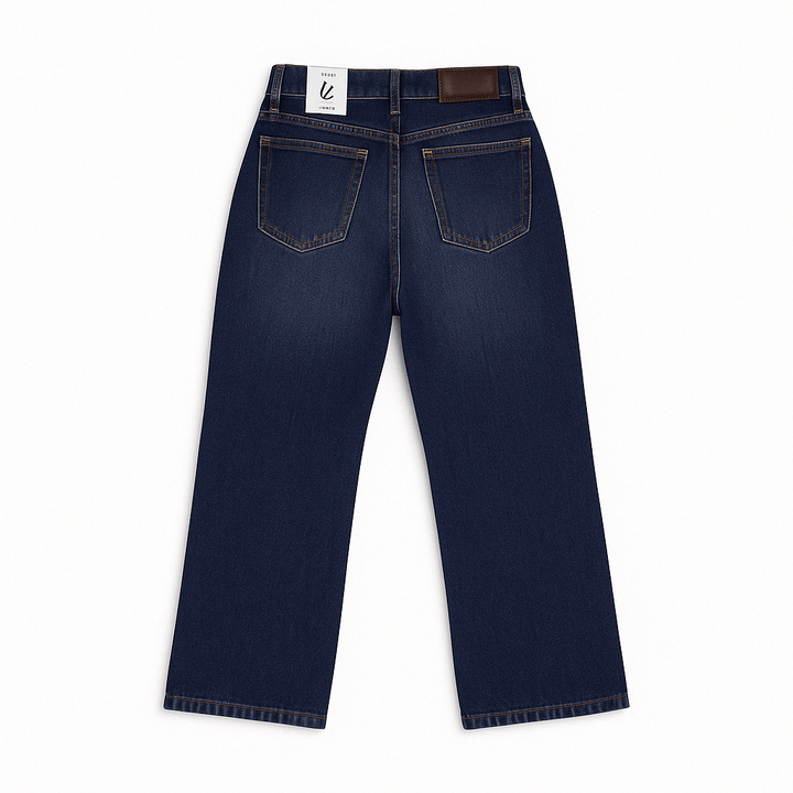 Straight Leg Dark Tint Olive Jeans - Women - Foxyzz Apparel
