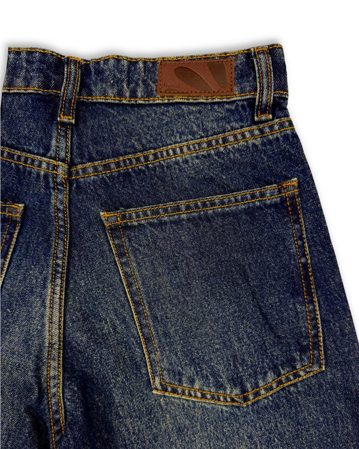 Wide Leg Dark Tint Jeans - Women - Foxyzz Apparel