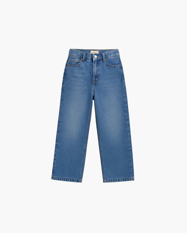 Wide Leg Ice Blue Jeans - Juniors - Foxyzz Apparel