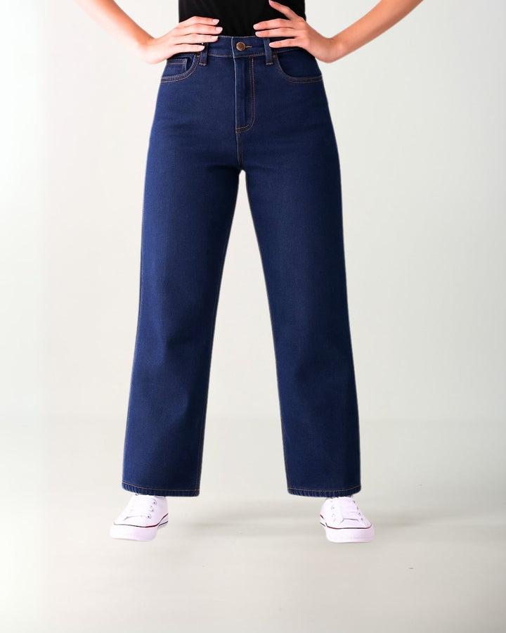 Wide Leg Jeans - Women - Foxyzz Apparel